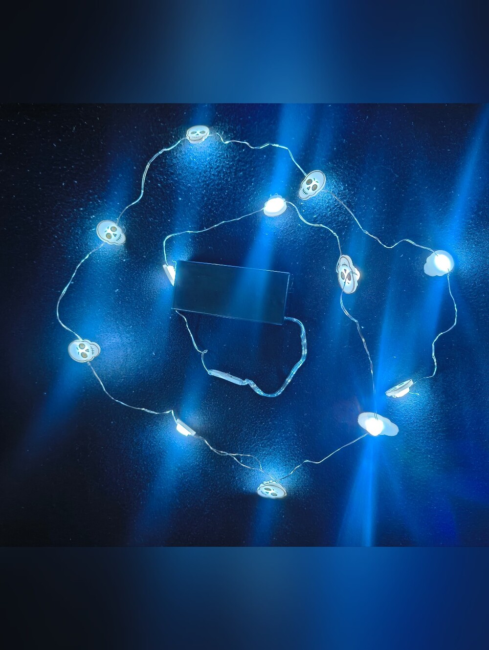 Skull LED String Lights - Party Decoration